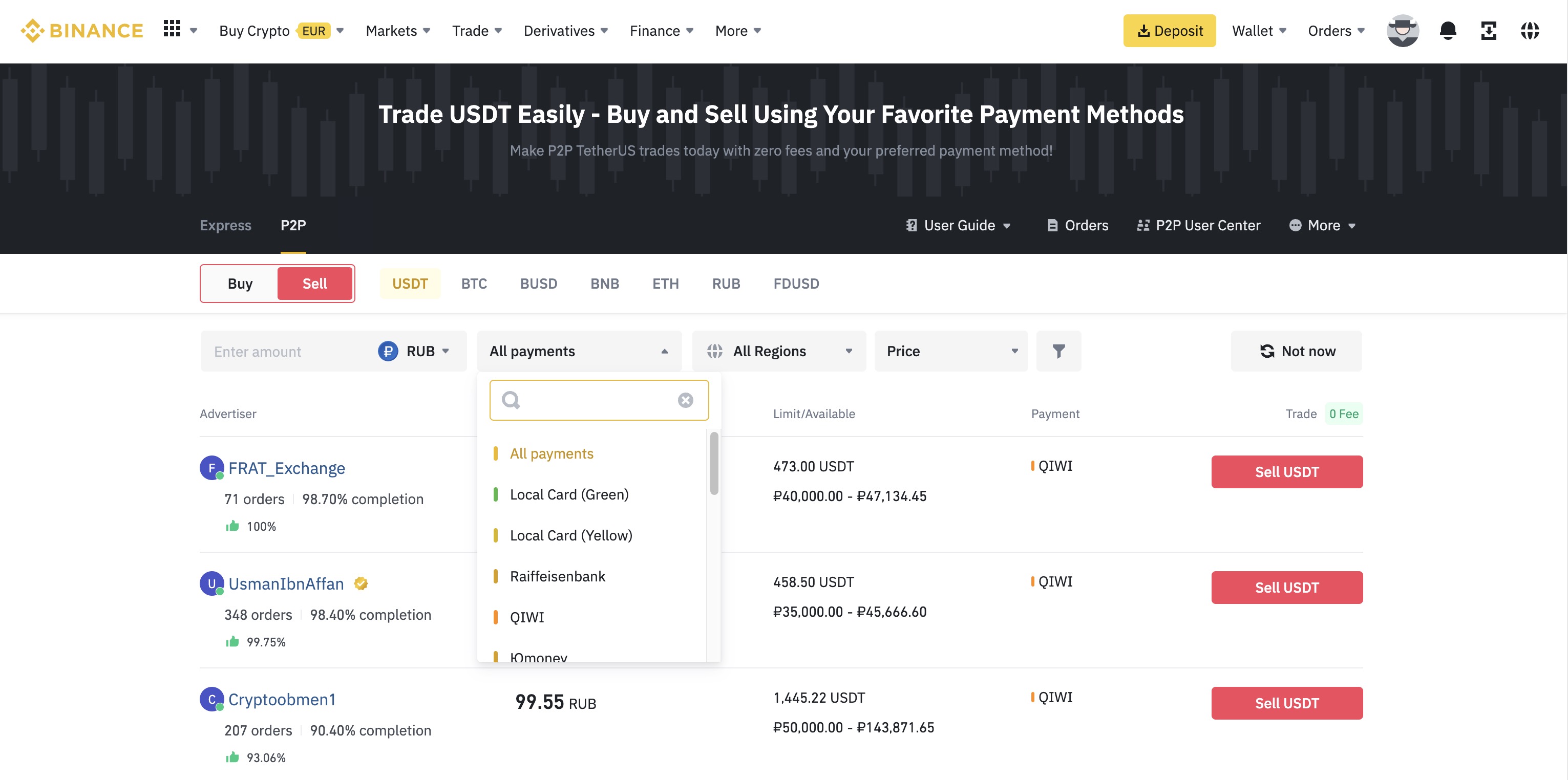 Binance dubs barred Russian banks on its platform as ‘Yellow’ and ‘Green’ cards